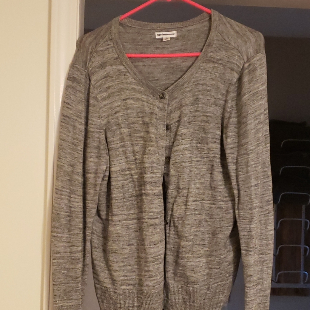 Gray Cardigan